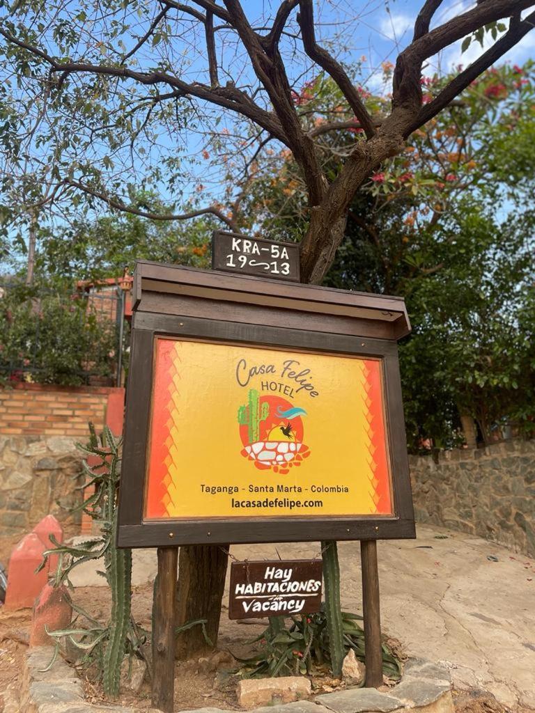 Hostal La Casa De Felipe Taganga Εξωτερικό φωτογραφία